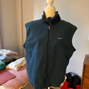 Patagonia Blue Fleece Vest